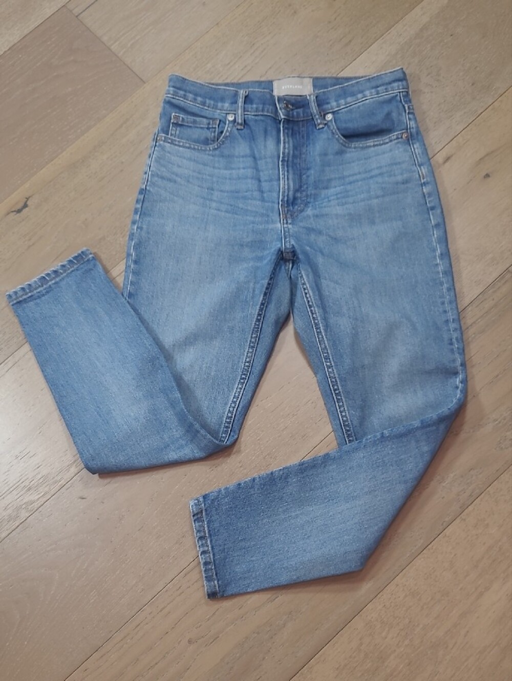Everlane Jeans Women's sz 27 High Rise Ankle Lightwash Denim